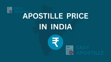 Breakdown of apostille price in India—MEA fee and service components
