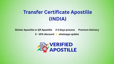 MEA apostille for Indian school Transfer or Leaving Certificates (TC)