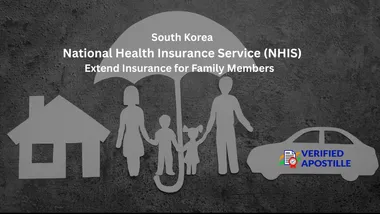 How to extend NHIS health insurance to family members in South Korea